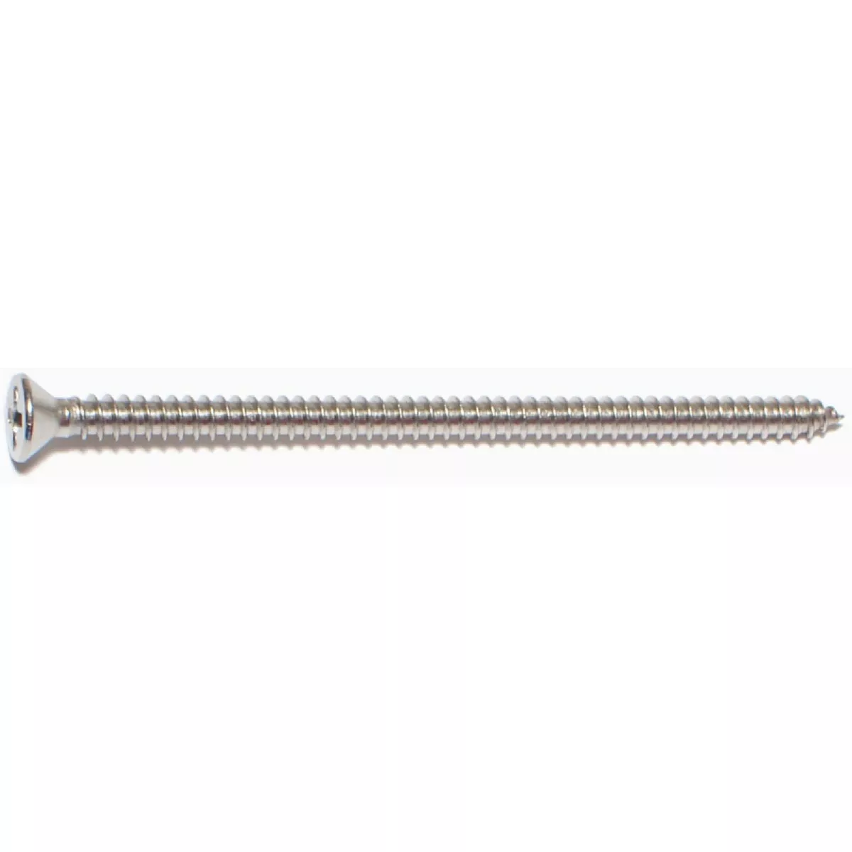 Midwest Fastener #8 x 3 In. 18-8 Stainless Steel Phillips Flat Head Sheet Metal Screws (5 Ct.)-