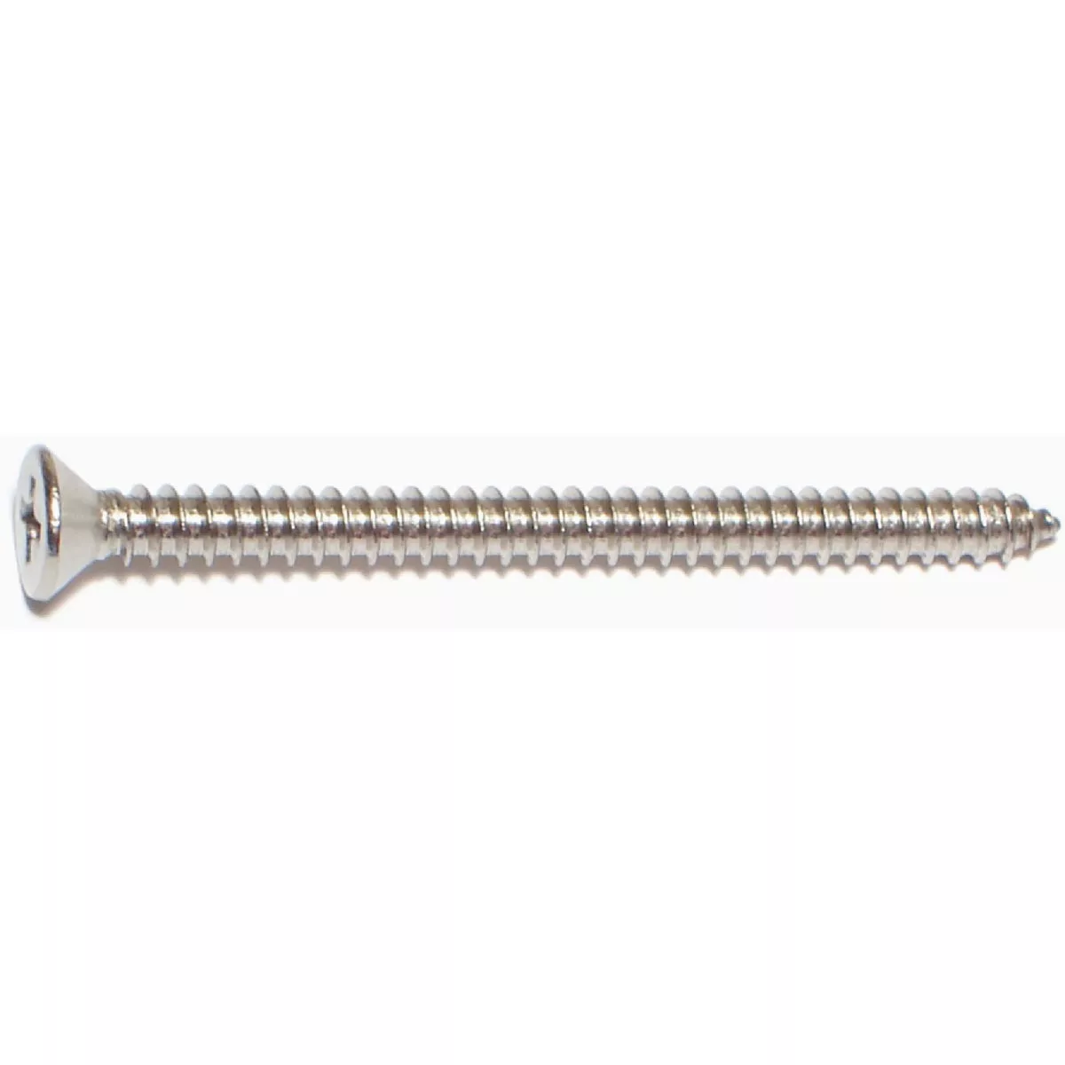 Midwest Fastener #10 x 2-1/2 In. 18-8 Stainless Steel Phillips Flat Head Sheet Metal Screws (5 Ct.)