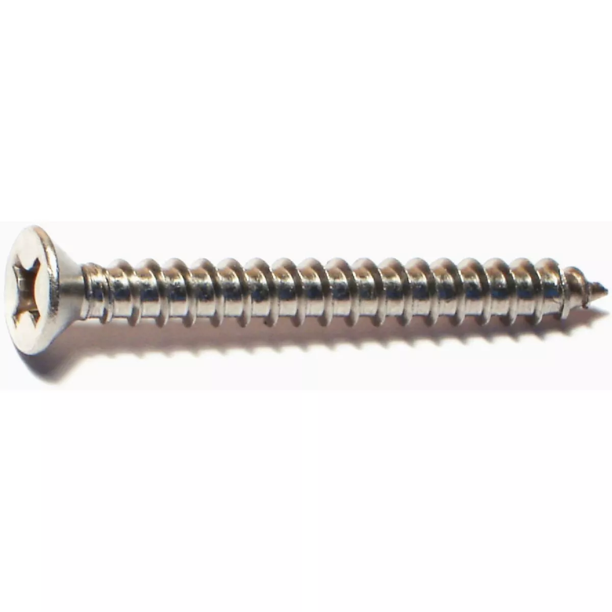 Midwest Fastener #12 x 2 In. 18-8 Stainless Steel Phillips Flat Head Sheet Metal Screws (5 Ct.)