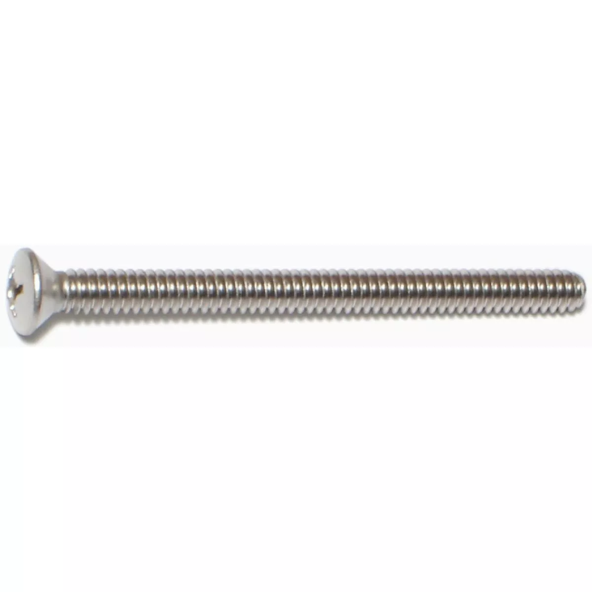 Midwest Fastener #10-24 x 2-1/2 In. 18-8 Stainless Steel Coarse Thread Phillips Oval Head Machine Screws (5 Ct.)