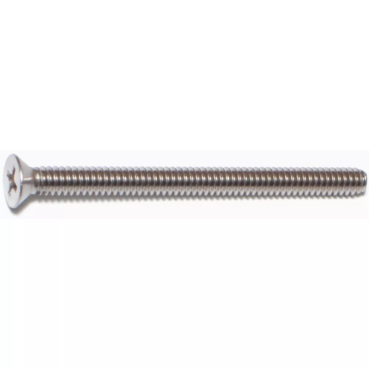 Midwest Fastener #10-24 x 2-1/2 In. 18-8 Stainless Steel Coarse Thread Phillips Flat Head Machine Screws (5 Ct.)-