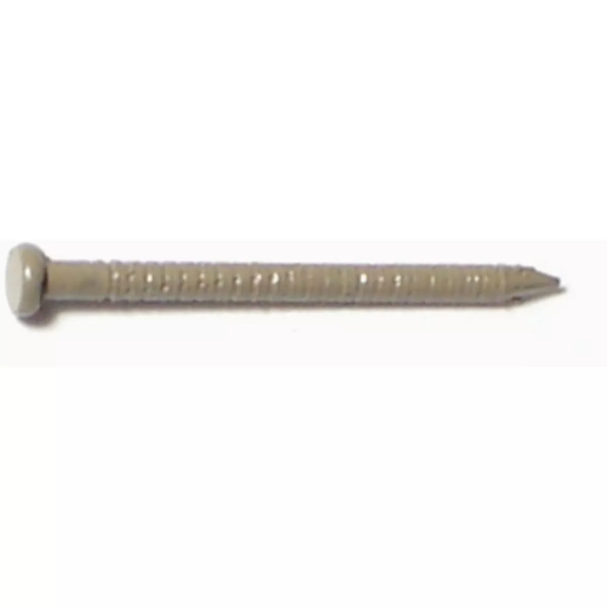 Midwest Fastener 1 In. Ash Wood Color Painted Steel Panel Flat Head Nails (5 Ct.)