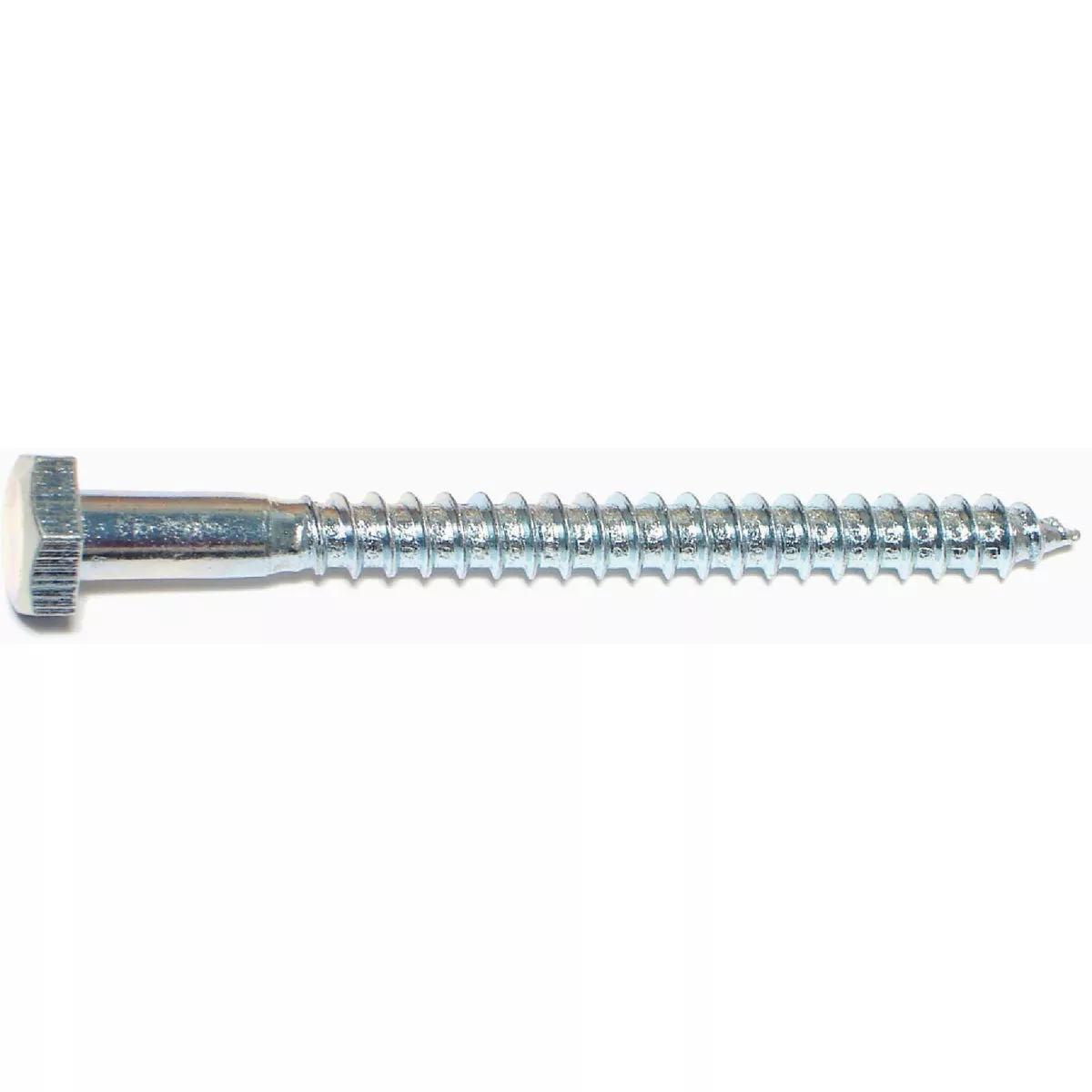 Midwest Fastener 1/4 In. x 3 In. Zinc Plated Grade 2 / A307 Steel Hex Head Lag Screws (5 Ct.)-