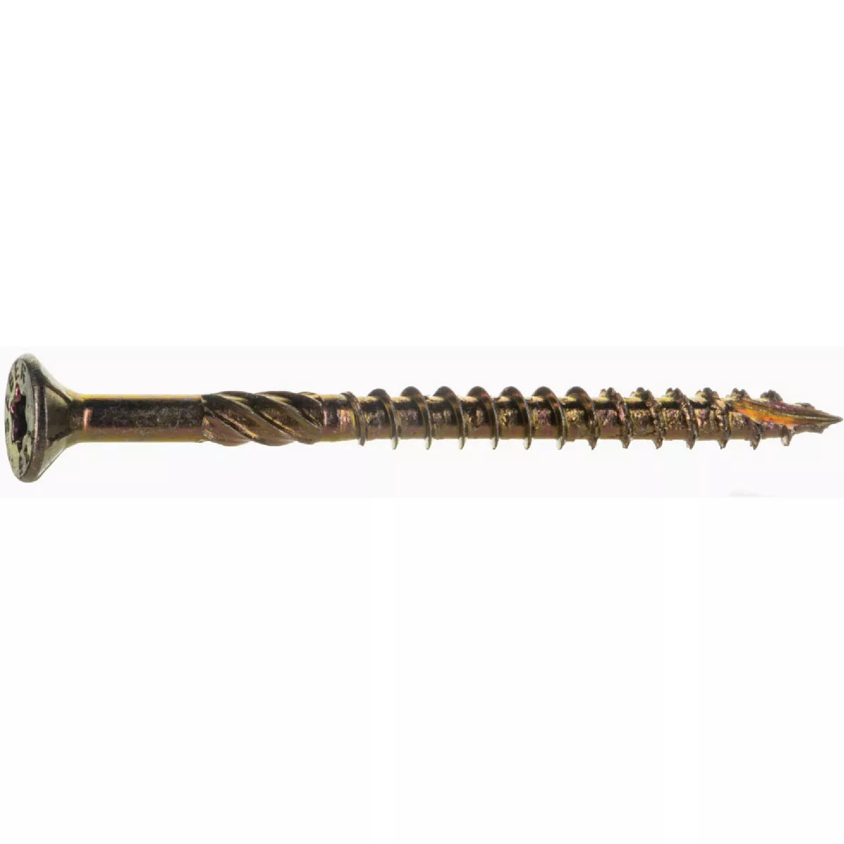 Midwest Fastener #9 x 2-1/2 In. Zinc Plated Steel Star Drive Nibs Bugle Head Wood Screws