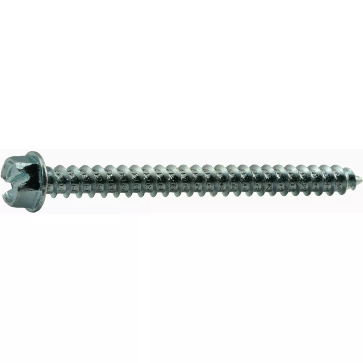 Midwest Fastener #12 x 2-1/2 In. Zinc Plated Steel Slotted Hex Washer Head Sheet Metal Screws (5 Ct.)