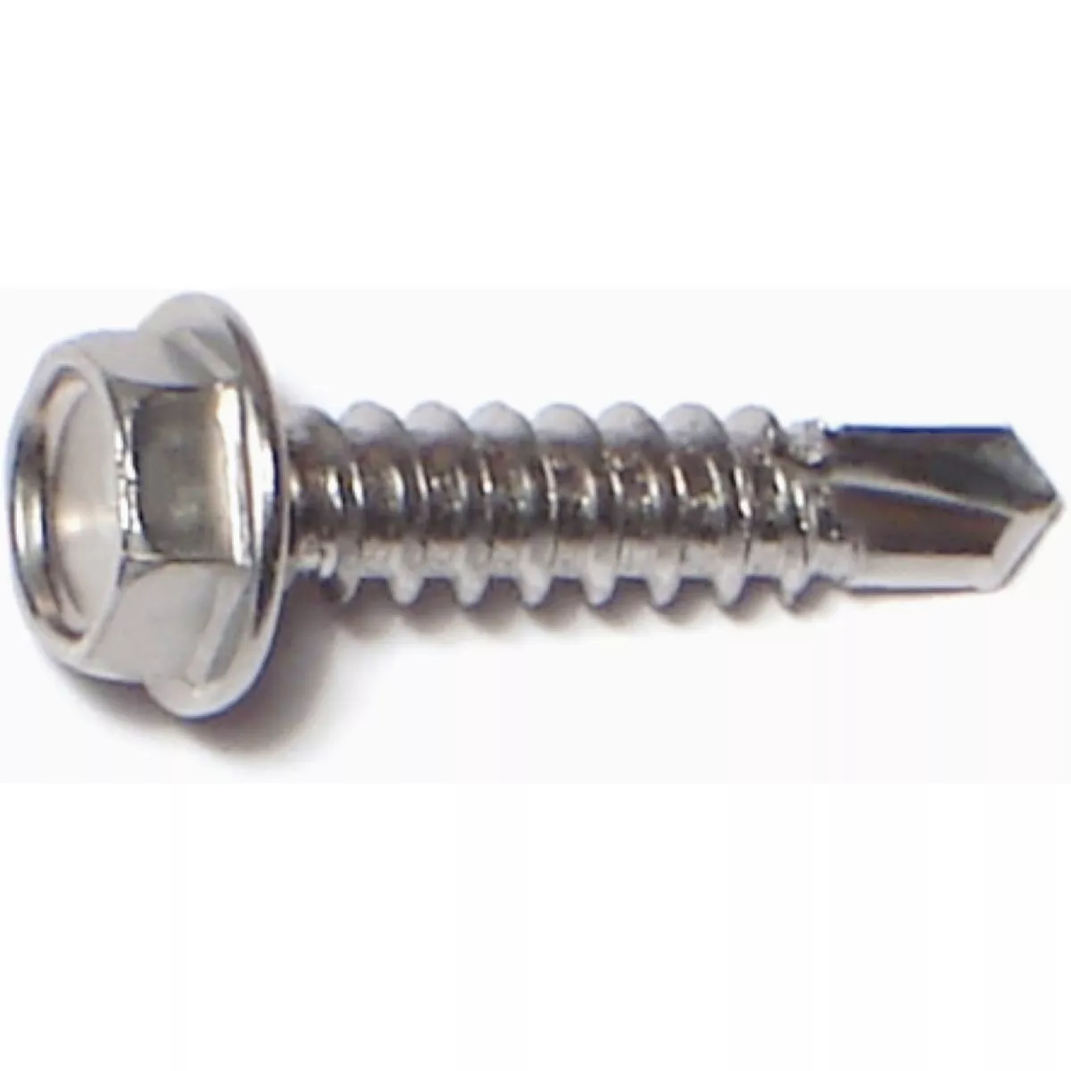 Midwest Fastener #8-18 x 3/4 In. 410 Stainless Steel Hex Washer Head Self-Drilling Screws (5 Ct.)
