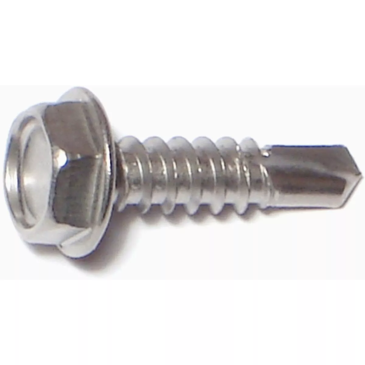 Midwest Fastener #10-16 x 3/4 In. 410 Stainless Steel Hex Washer Head Self-Drilling Screws (5 Ct.)