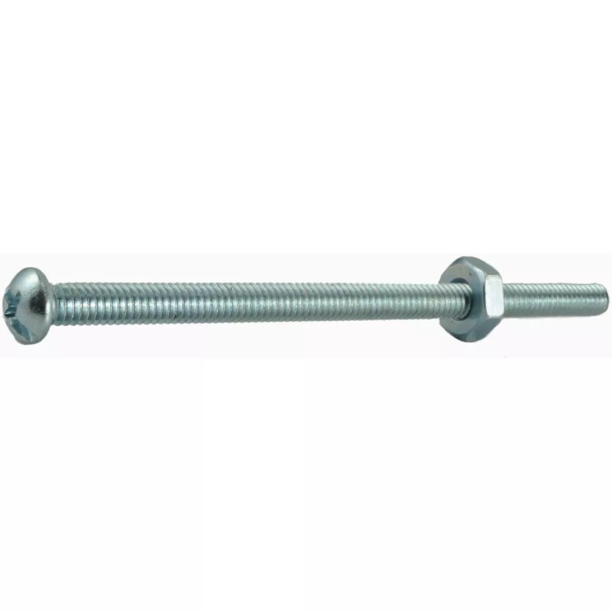 Midwest Fastener #8-32 x 3 In. Zinc Plated Steel Coarse Thread Combo Round Head Machine Screws (5 Ct.)
