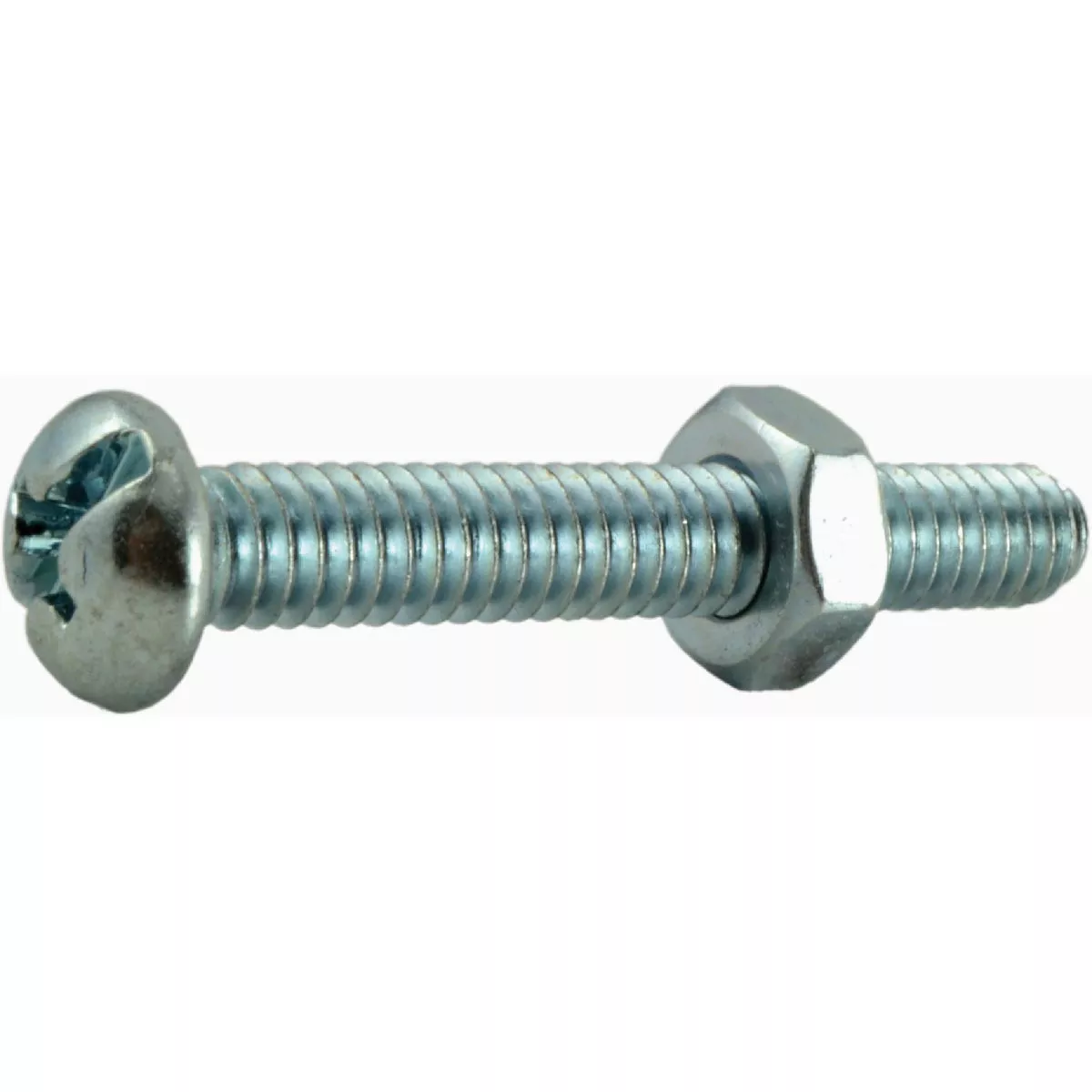 Midwest Fastener 1/4 In.-20 x 1-3/4 In. Zinc Plated Steel Coarse Thread Combo Round Head Machine Screws