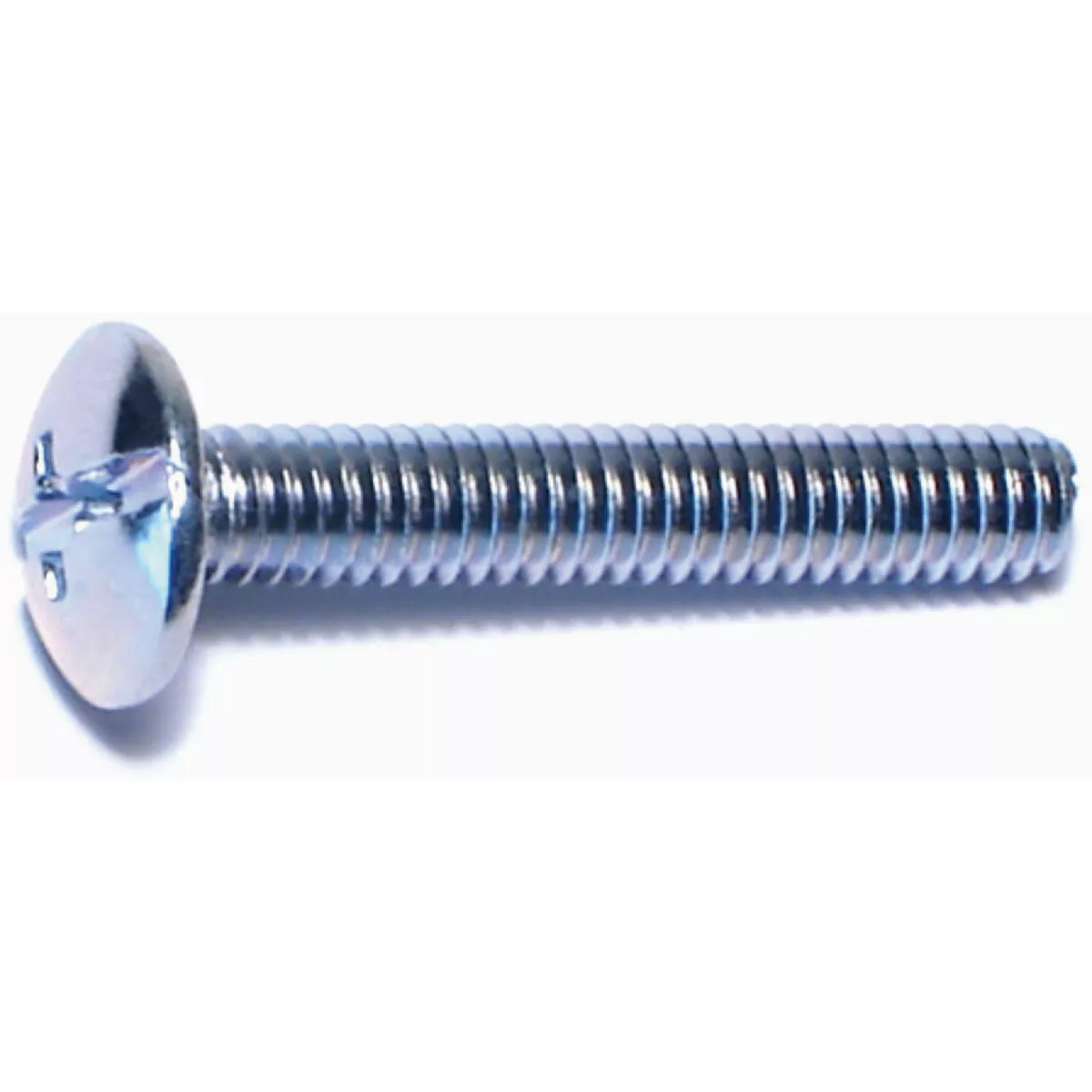 Midwest Fastener #8-32 x 1 In. Zinc Plated Steel Coarse Thread Combo Truss Head Machine Screws