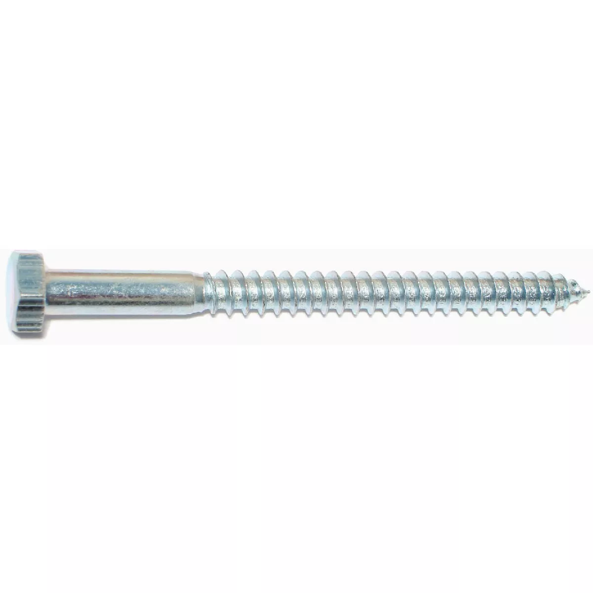 Midwest Fastener 5/16 In. x 4 In. Zinc Plated Grade 2 / A307 Steel Hex Head Lag Screws (5 Ct.)