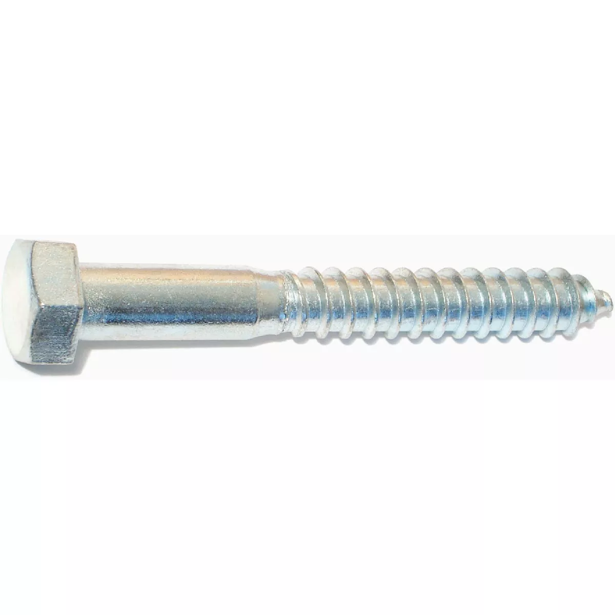 Midwest Fastener 1/2 In. x 4 In. Zinc Plated Grade 2 / A307 Steel Hex Head Lag Screws (5 Ct.)