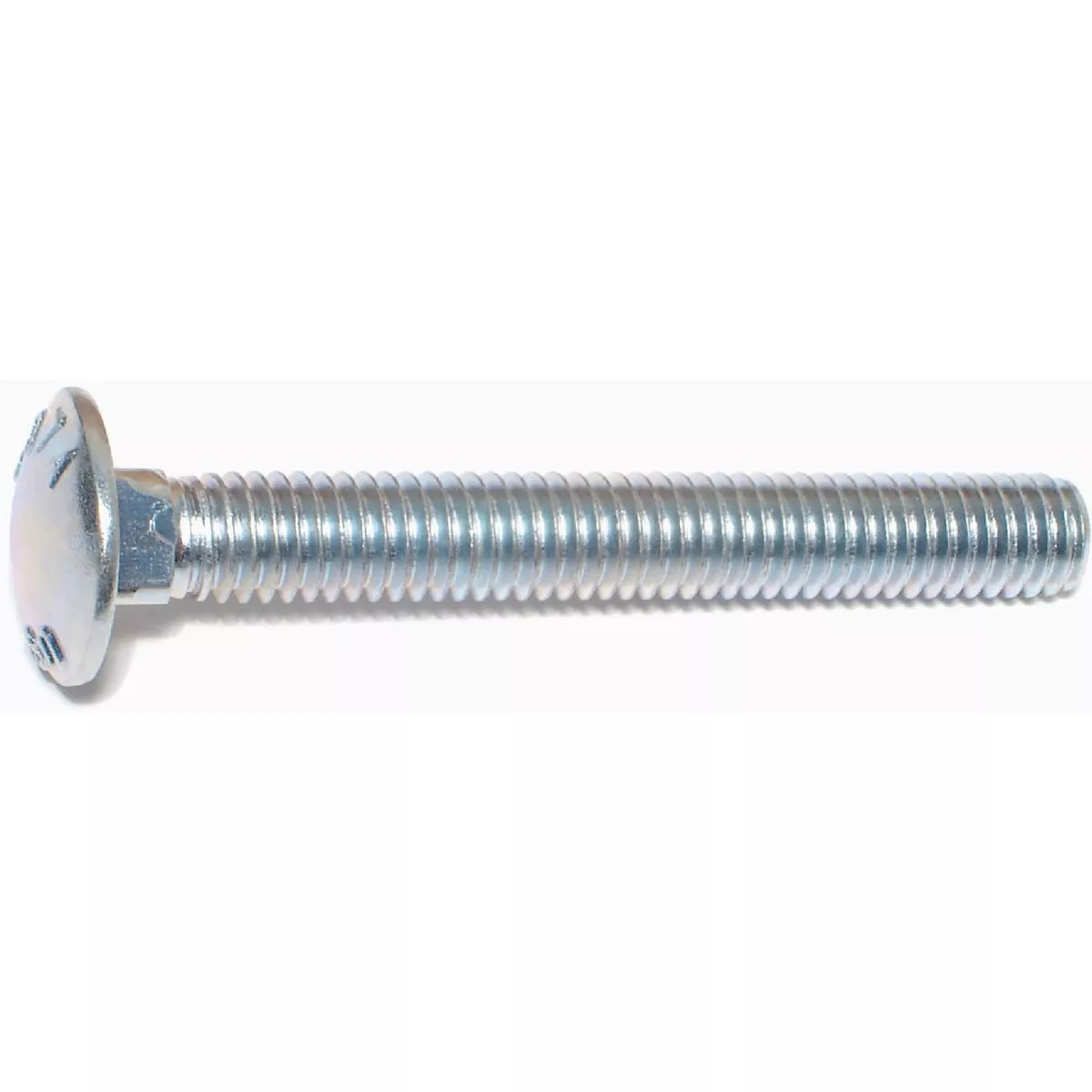 Midwest Fastener 3/8 In.-16 x 3 In. Zinc Plated Grade 2 / A307 Steel Coarse Thread Carriage Bolt (5-Count) (5 Ct.)