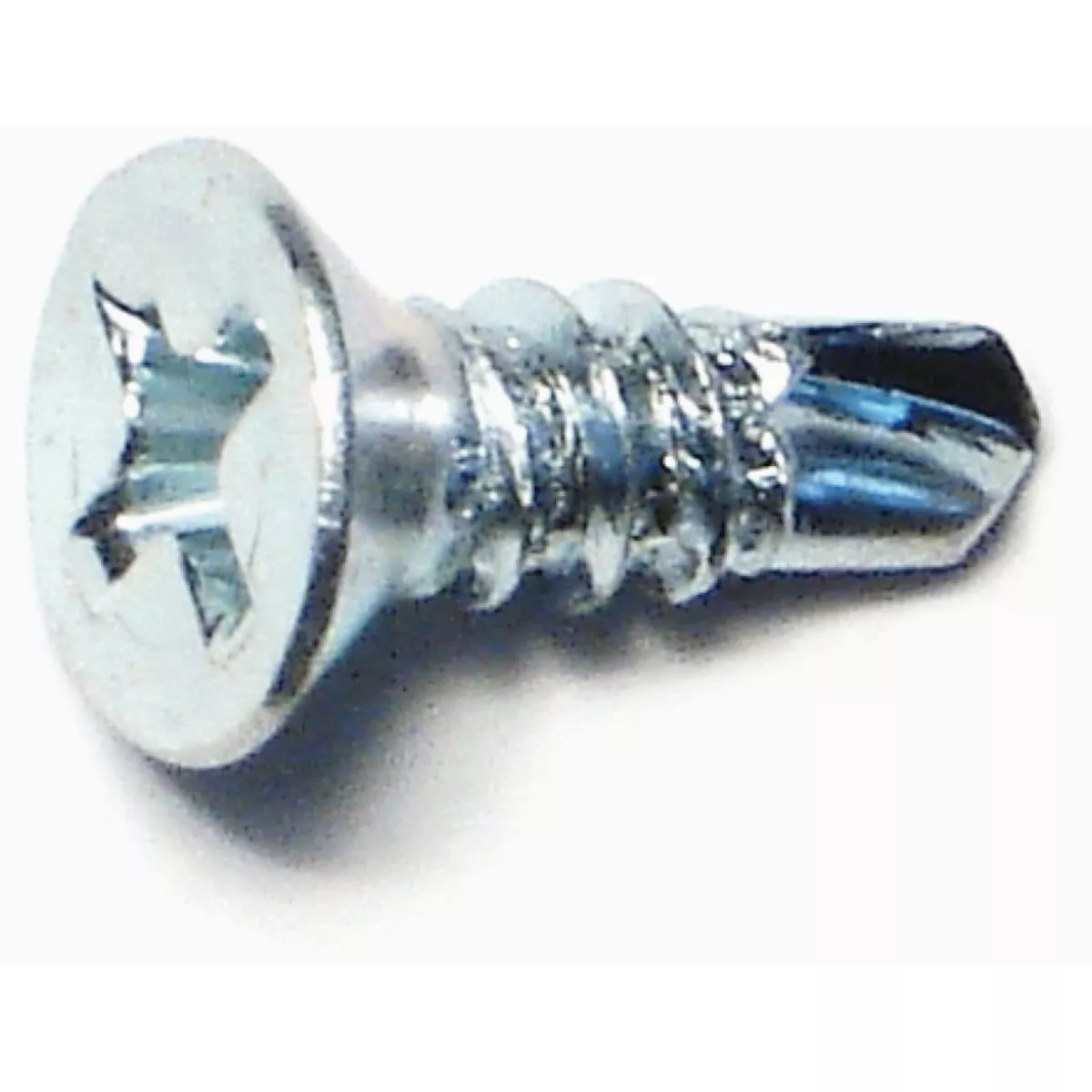Midwest Fastener #8-18 x 1/2 In. Zinc Plated Steel Phillips Flat Head Self-Drilling Screws (5 Ct.)