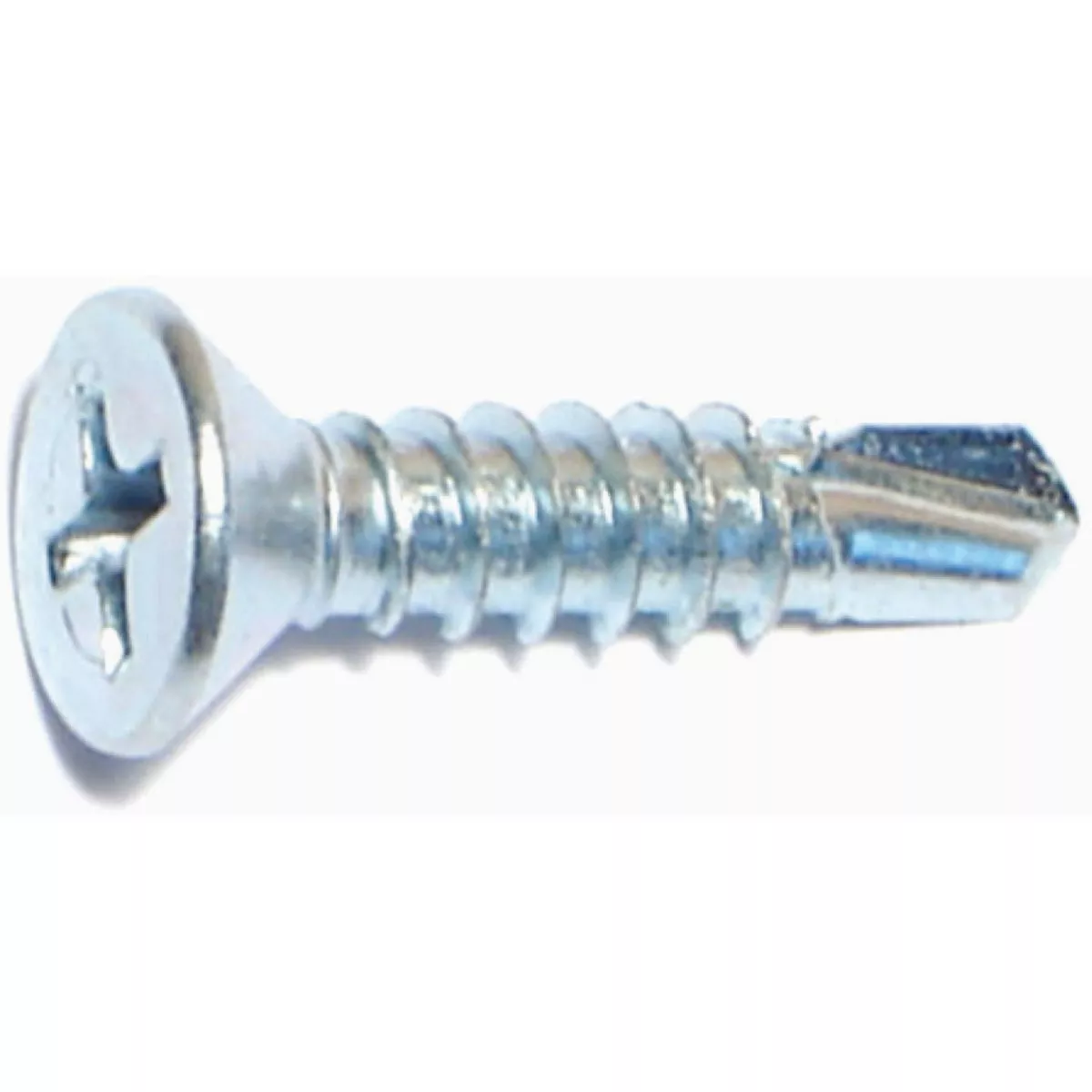 Midwest Fastener #8-18 x 3/4 In. Zinc Plated Steel Phillips Flat Head Self-Drilling Screws (5 Ct.) - photo 2