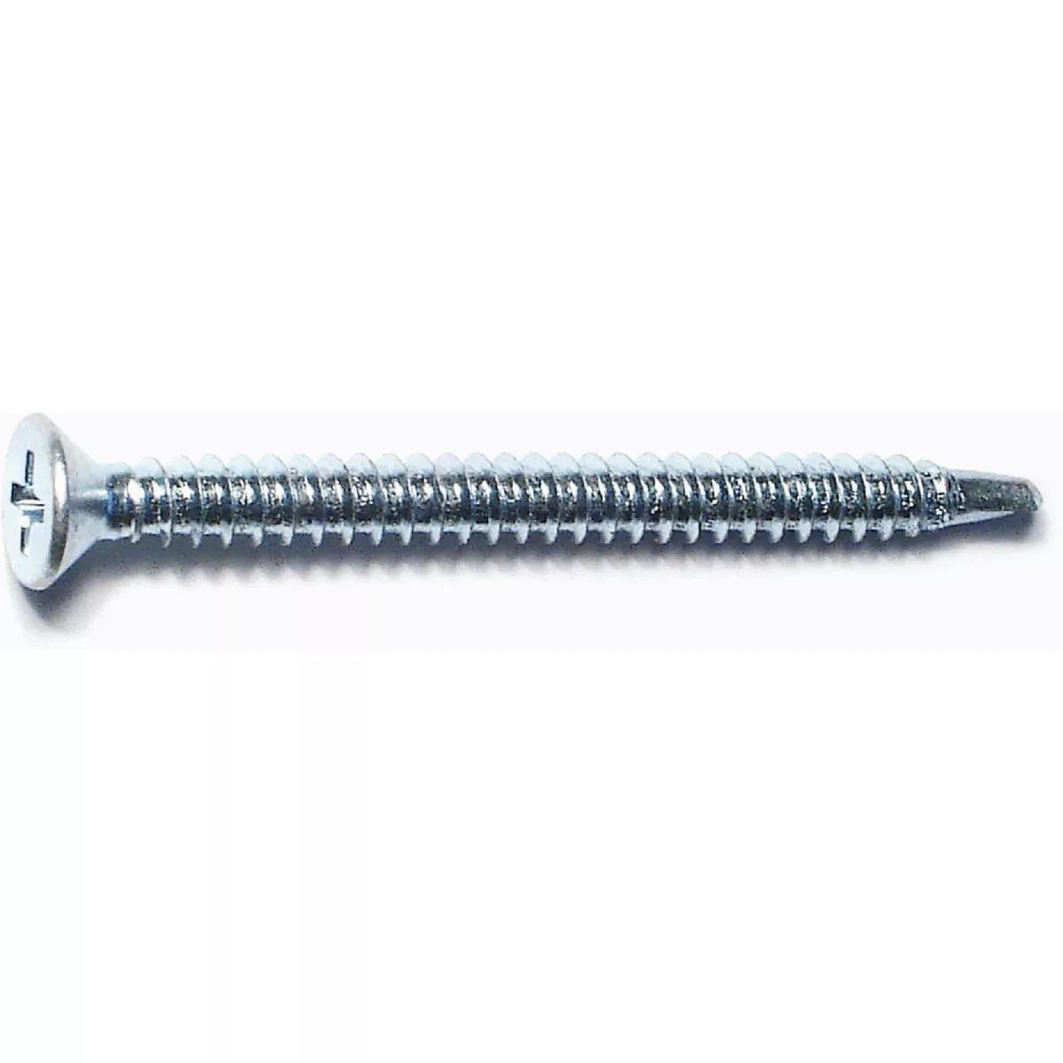 Midwest Fastener #8-18 x 2 In. Zinc Plated Steel Phillips Flat Head Self-Drilling Screws (5 Ct.)