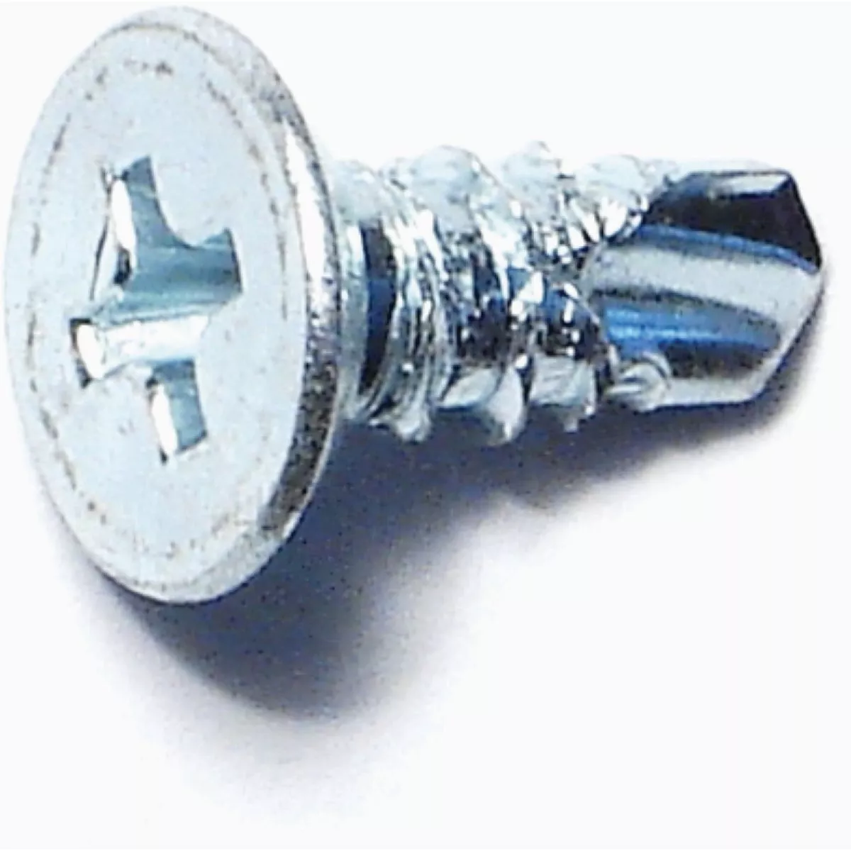 Midwest Fastener #10-16 x 1/2 In. Zinc Plated Steel Phillips Flat Head Self-Drilling Screws (5 Ct.)