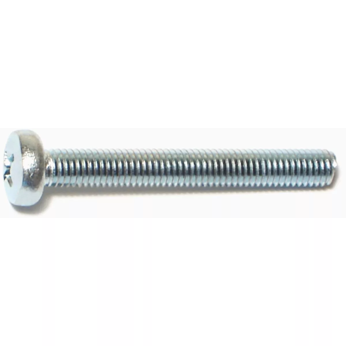 Midwest Fastener 5mm-0.8 x 40mm Zinc Plated Class 4.8 Steel Coarse Thread Phillips Pan Head Machine Screws (5 Ct.)
