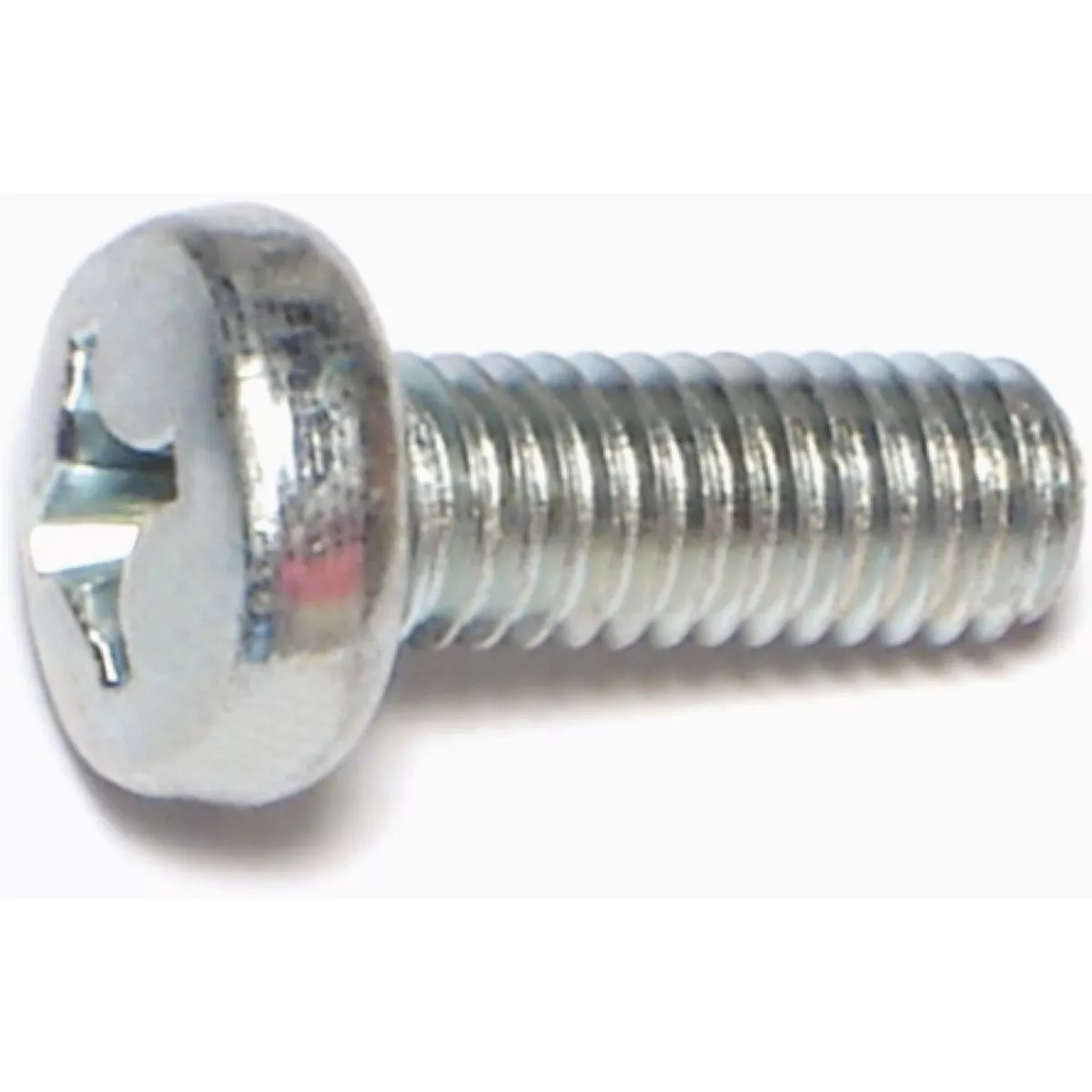 Midwest Fastener 6mm-1.0 x 16mm Zinc Plated Class 4.8 Steel Coarse Thread Phillips Pan Head Machine Screws