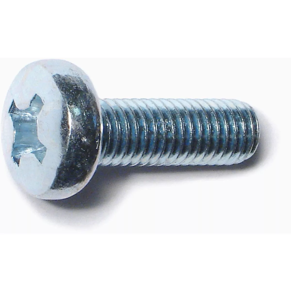 Midwest Fastener 8mm-1.25 x 25mm Zinc Plated Class 4.8 Steel Coarse Thread Phillips Pan Head Machine Screws