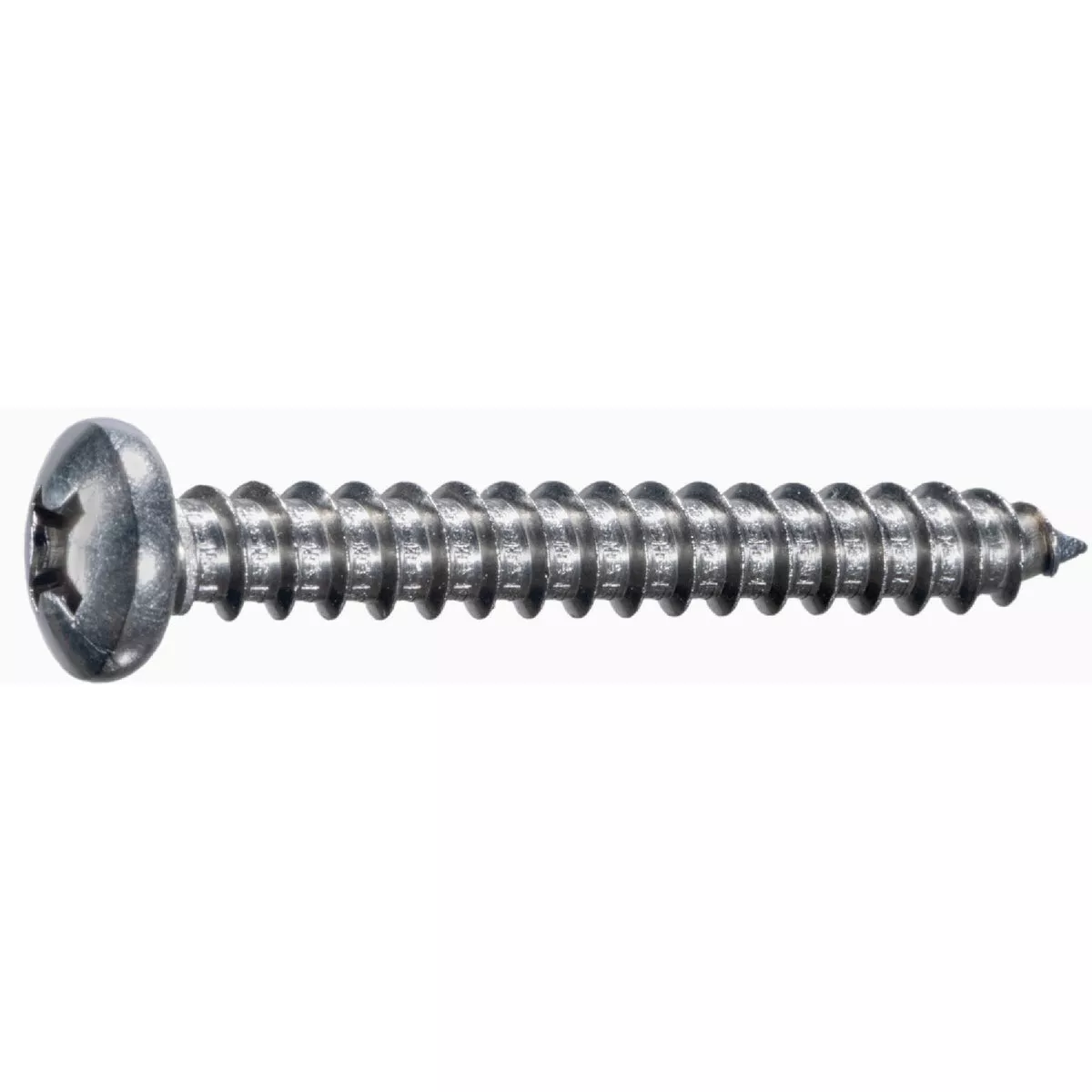 Midwest Fastener #14 x 2 In. 18-8 Stainless Steel Phillips Pan Head Sheet Metal Screws