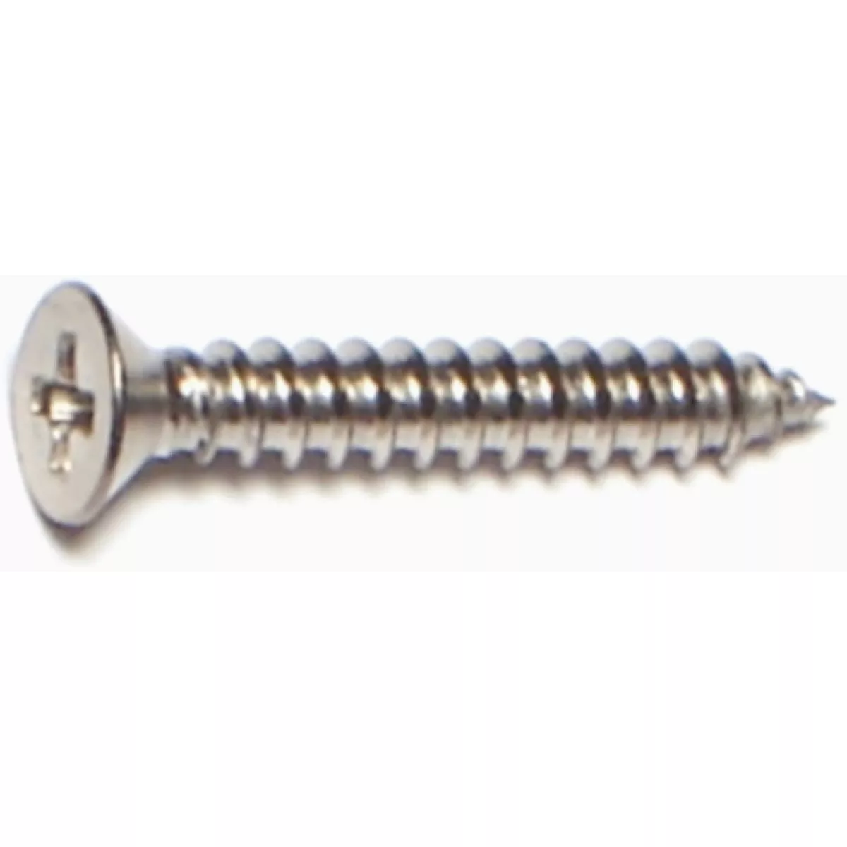 Midwest Fastener #4 x 3/4 In. 18-8 Stainless Steel Phillips Flat Head Sheet Metal Screws (5 Ct.)