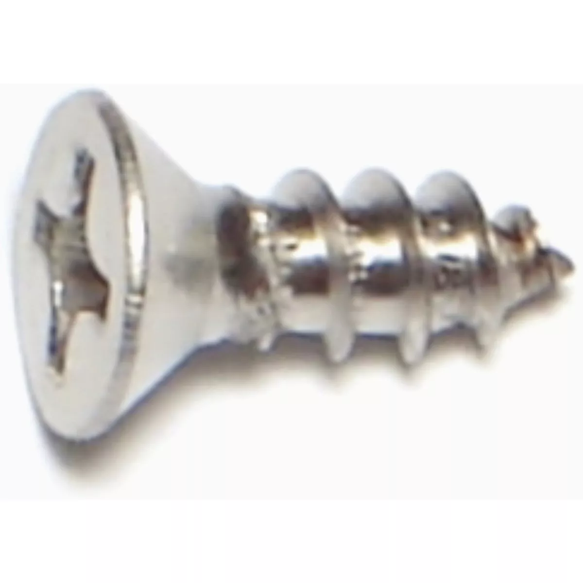 Midwest Fastener #6 x 3/8 In. 18-8 Stainless Steel Phillips Flat Head Sheet Metal Screws (5 Ct.)