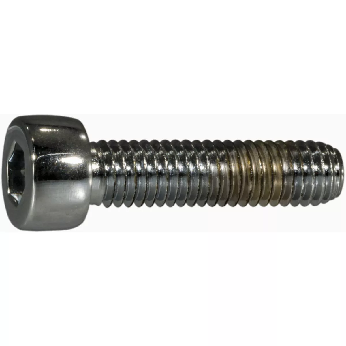 Midwest Fastener 5mm-0.8 x 20mm Chrome Plated Class 12.9 Steel Coarse Thread Knurled Head Hex Socket Cap Screws (10 Ct.)