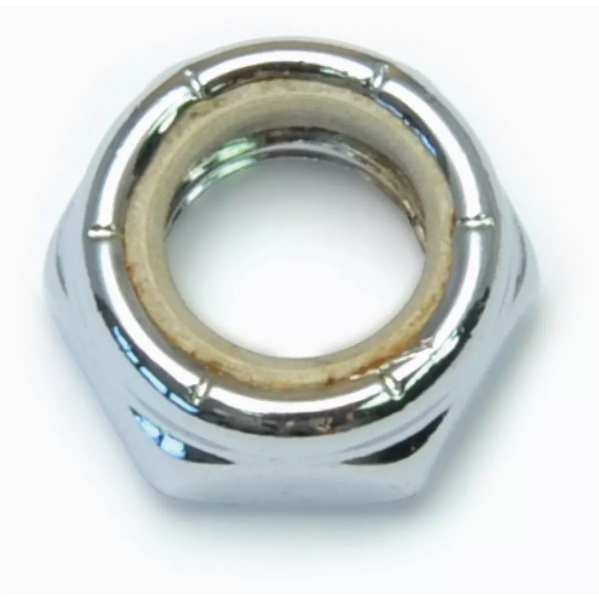 Midwest Fastener 7/16 In.-14 Chrome Plated Steel Coarse Thread Thin Pattern Lock Nuts (10 Ct.)