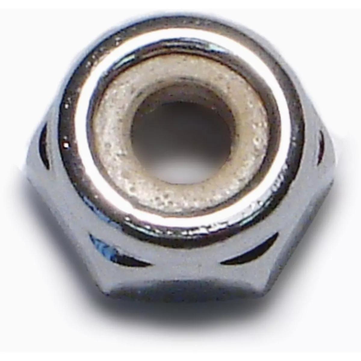 Midwest Fastener #10-32 Chrome Plated Steel Fine Thread Thin Pattern Lock Nuts (10 Ct.)