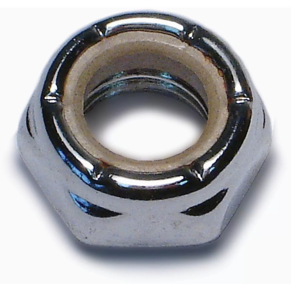 Midwest Fastener 3/8 In.-24 Chrome Plated Steel Fine Thread Thin Pattern Lock Nuts (10 Ct.)