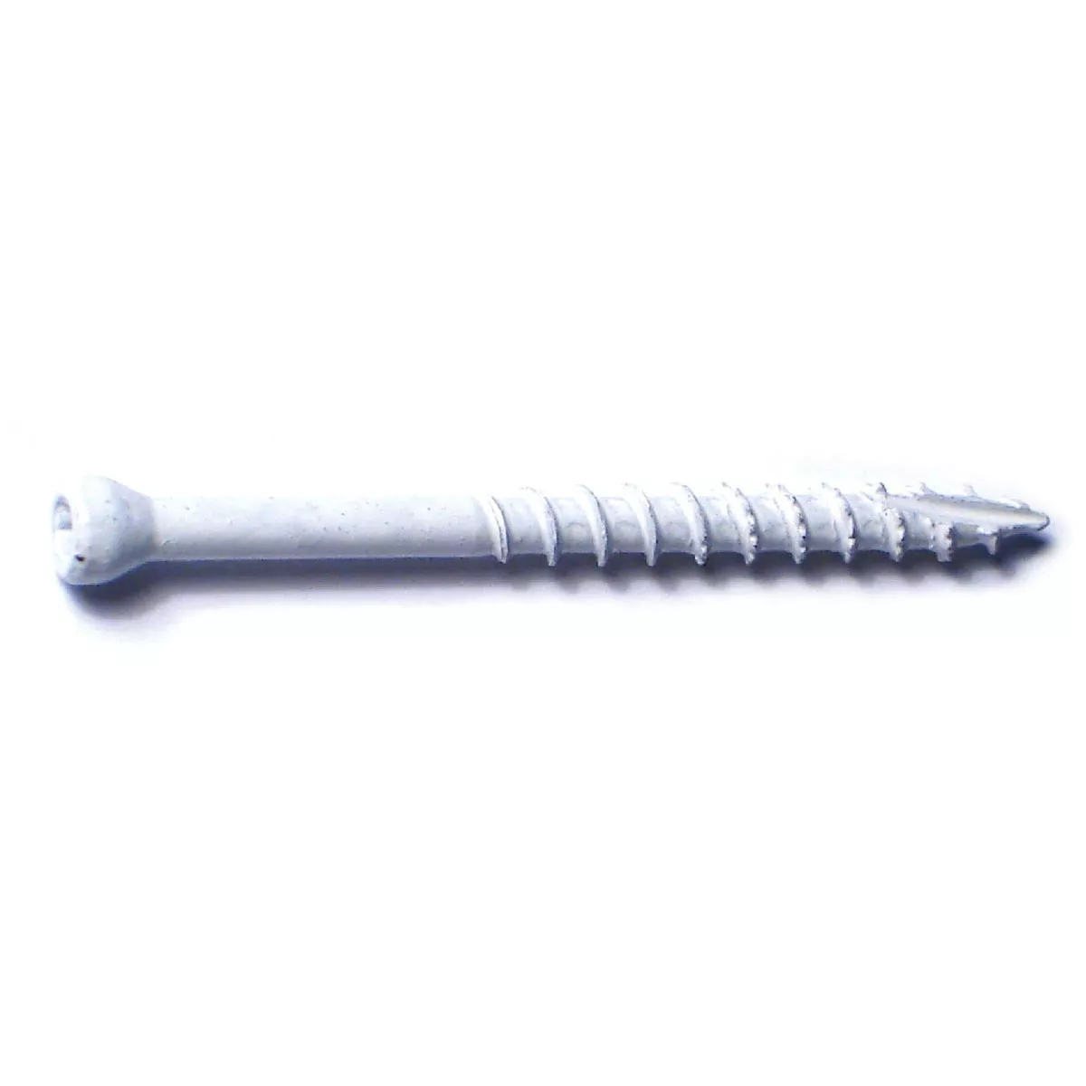Midwest Fastener #8 x 2-1/2 In. White XL1500 Coated Steel Star Drive Composite Trim Head Saberdrive Deck Screws (30 Ct.)