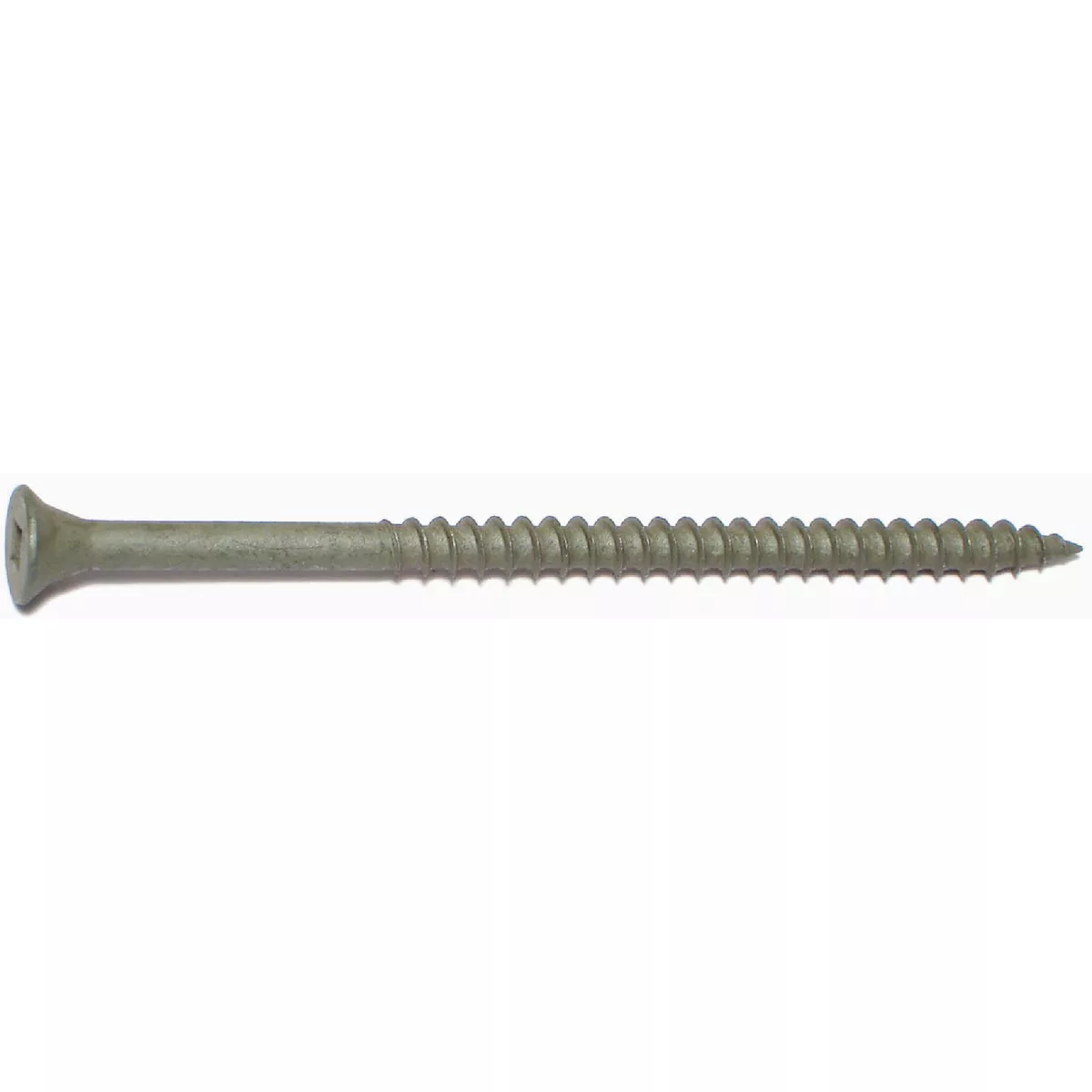 Midwest Fastener #10 x 3-1/2 In. Green XL1500 Coated Steel Square Drive Bugle Head Deck Deck Screws