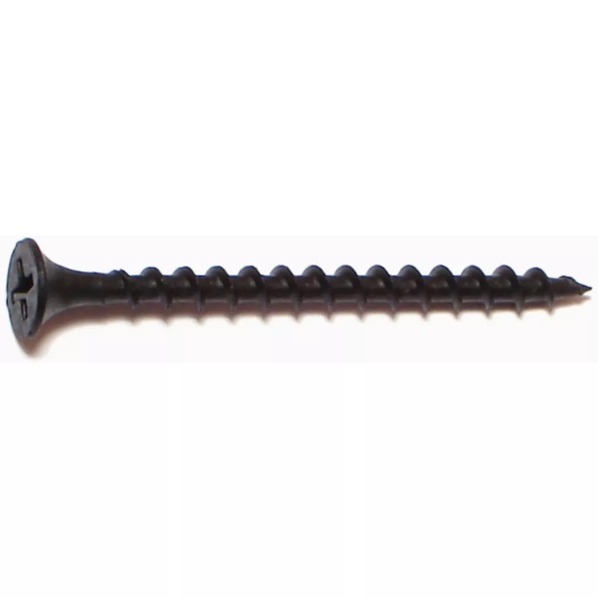 Midwest Fastener #6 x 2 In. Black Phosphate Steel Coarse Thread Phillips Bugle Head Drywall Screws - photo 2