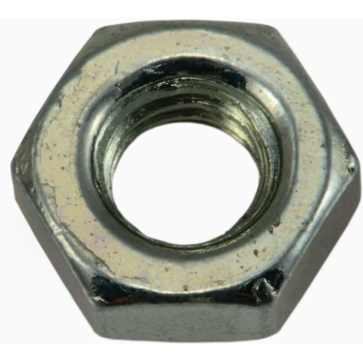 Midwest Fastener 4mm-0.7 Zinc Plated Class 8 Steel Coarse Thread Left Hand Nuts (25 Ct.)