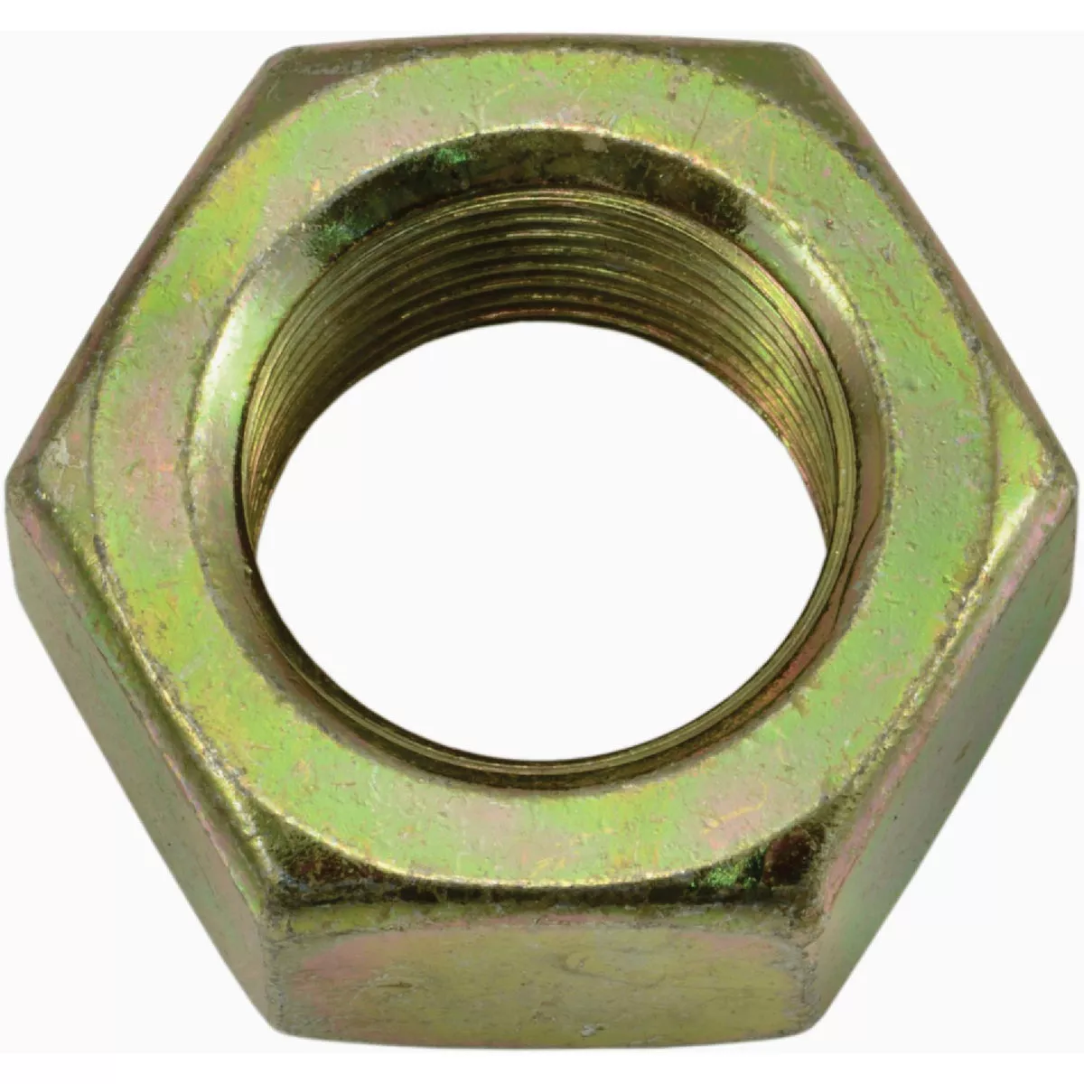 Midwest Fastener 20mm-1.5 Zinc Plated Class 8 Steel Extra Fine Thread Left Hand Nuts (4 Ct.)