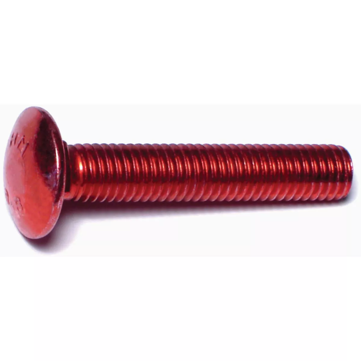 Midwest Fastener 8mm-1.25 x 45mm Zinc Plated Class 8.8 Steel Coarse Thread Carriage Bolt
