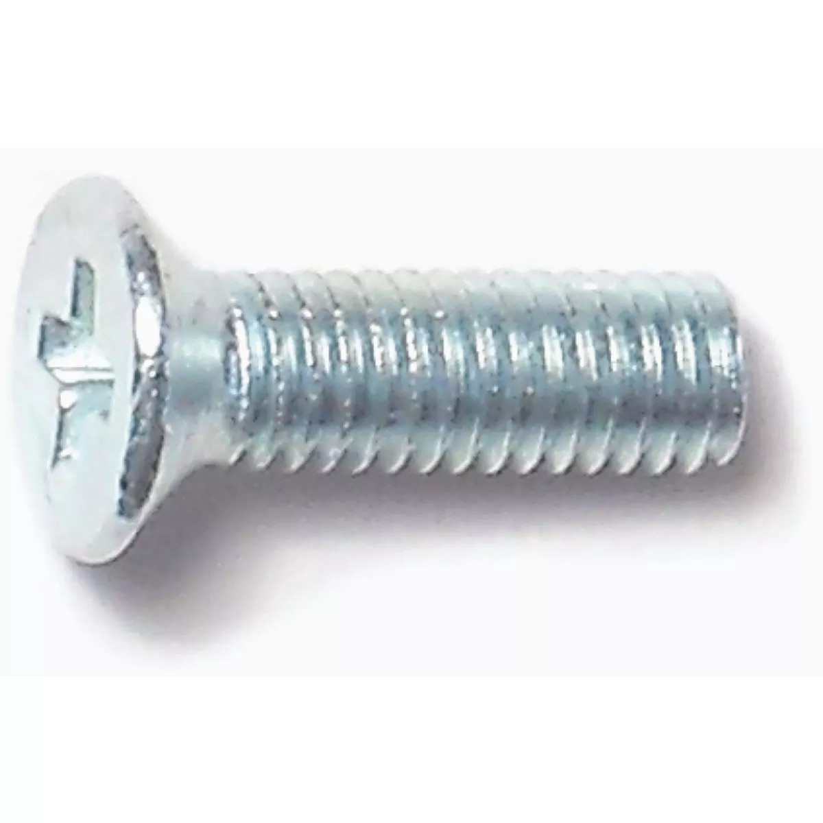 Midwest Fastener 3mm-0.5 x 10mm Zinc Plated Class 4.8 Steel Coarse Thread Phillips Flat Head Machine Screws (25 Ct.)
