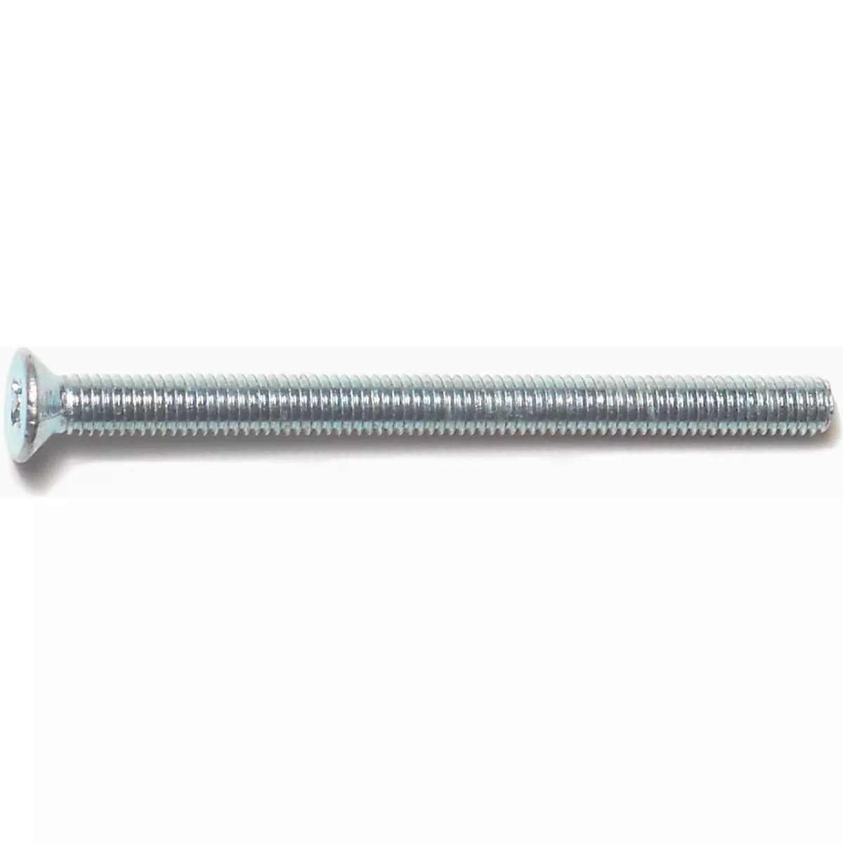 Midwest Fastener 3mm-0.5 x 40mm Zinc Plated Class 4.8 Steel Coarse Thread Phillips Flat Head Machine Screws (25 Ct.)-