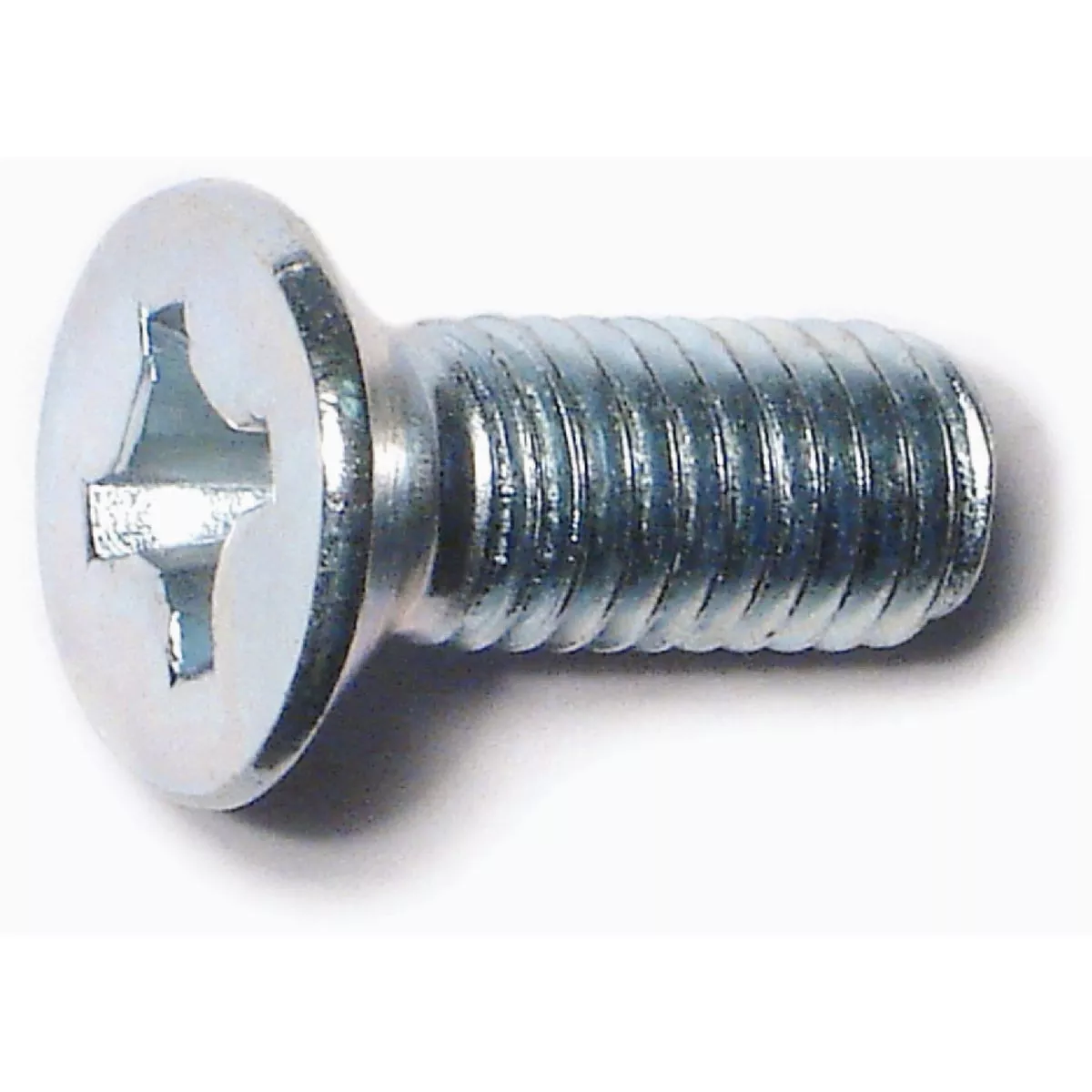 Midwest Fastener 8mm-1.25 x 20mm Zinc Plated Class 4.8 Steel Coarse Thread Phillips Flat Head Machine Screws (20 Ct.)