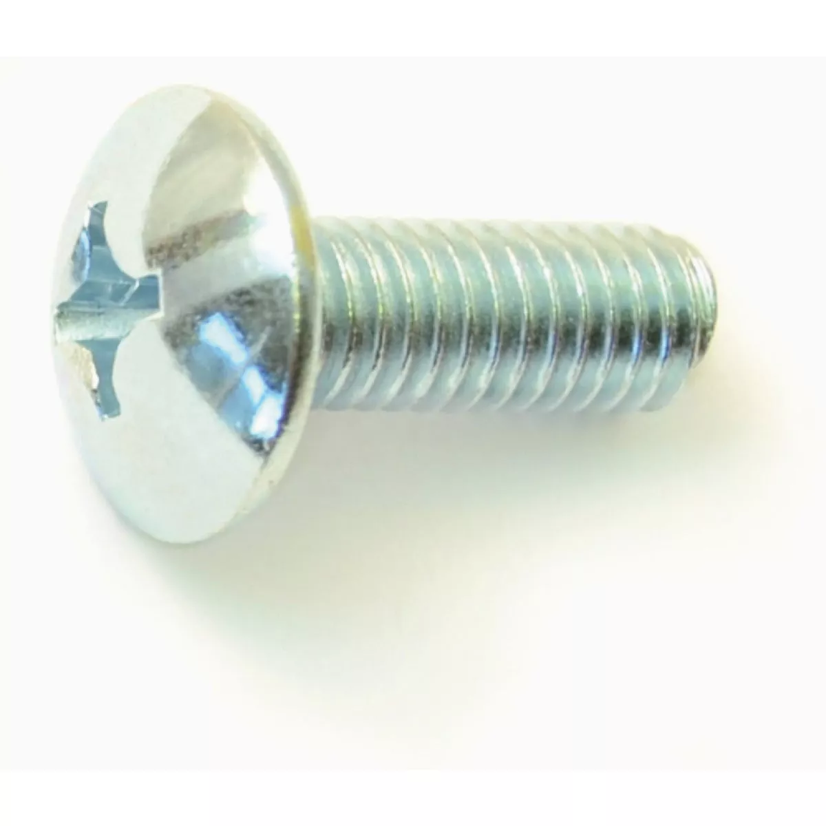 Midwest Fastener 6mm-1.0 x 16mm Zinc Plated Class 4.8 Steel Coarse Thread Phillips Truss Head Machine Screws (25 Ct.)