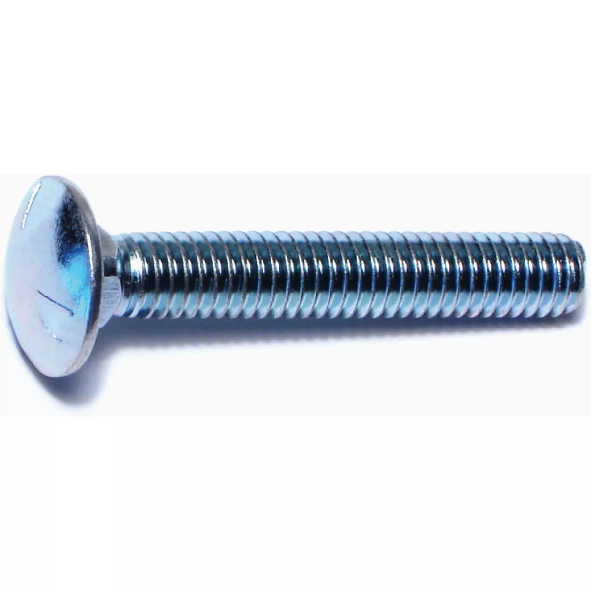 Midwest Fastener 5/16 In.-18 x 2 In. Zinc Plated Grade 5 Steel Coarse Thread Carriage Bolt