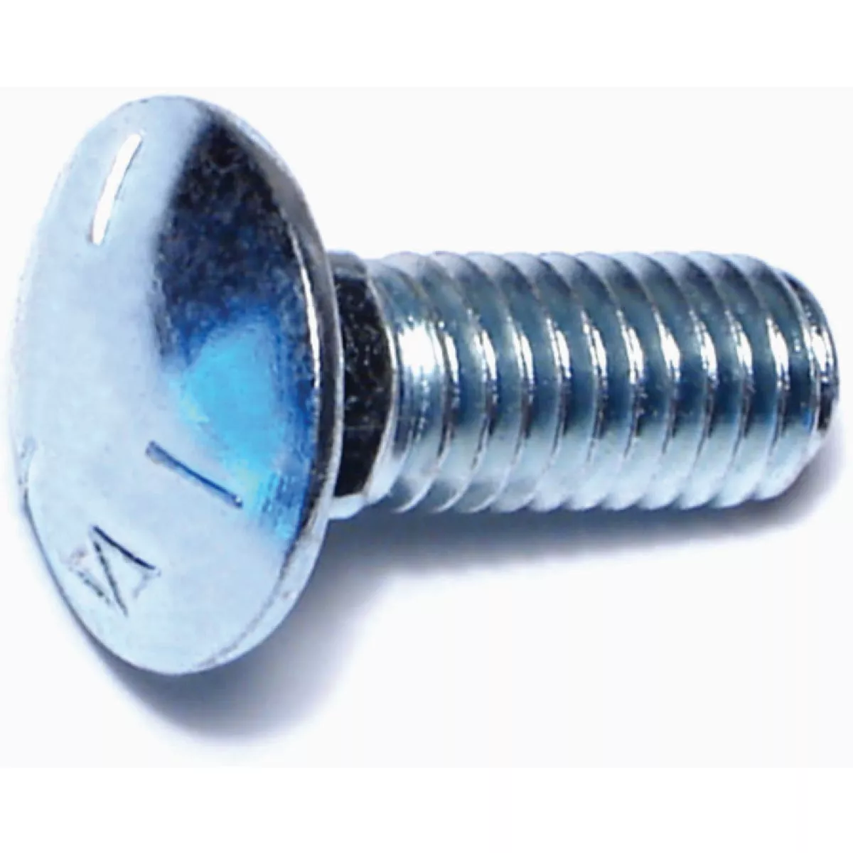 Midwest Fastener 3/8 In.-16 x 1 In. Zinc Plated Grade 5 Steel Coarse Thread Carriage Bolt