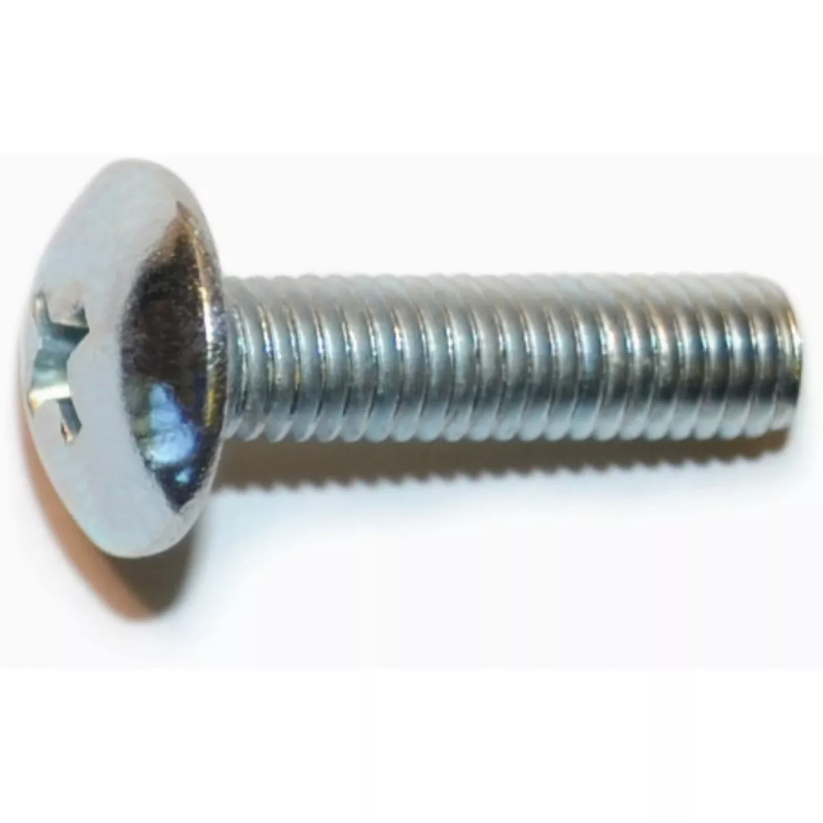 Midwest Fastener 5mm-0.8 x 20mm Zinc Plated Class 4.8 Steel Coarse Thread Phillips Truss Head Machine Screws