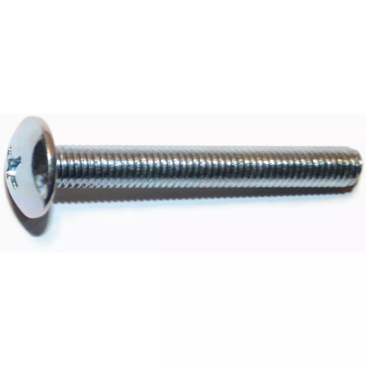 Midwest Fastener 5mm-0.8 x 40mm Zinc Plated Class 4.8 Steel Coarse Thread Phillips Truss Head Machine Screws (10 Ct.)