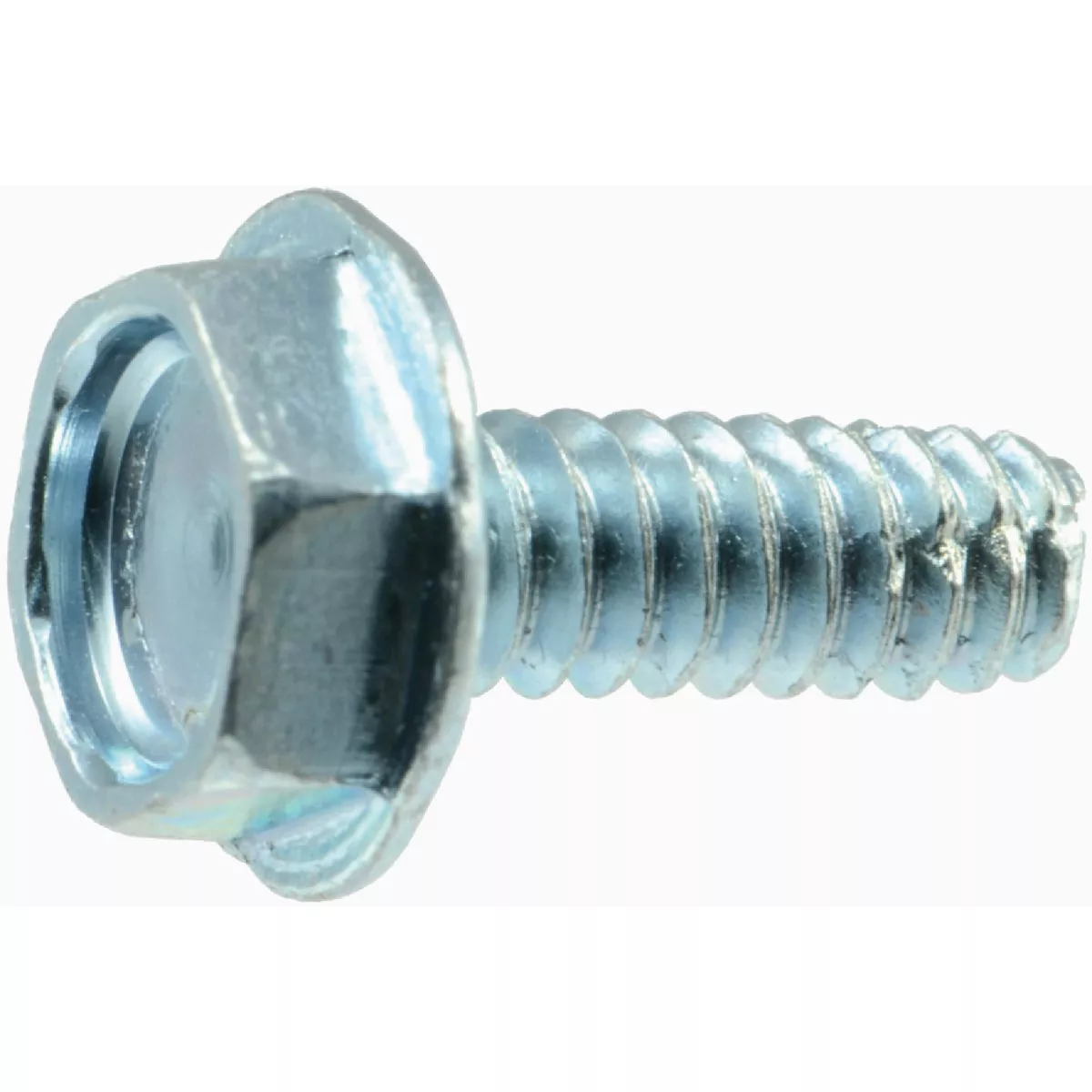 Midwest Fastener #6-32 x 3/8 In. Zinc Plated Steel Coarse Thread Hex Head Type F Sheet Metal Screws (45 Ct.)-