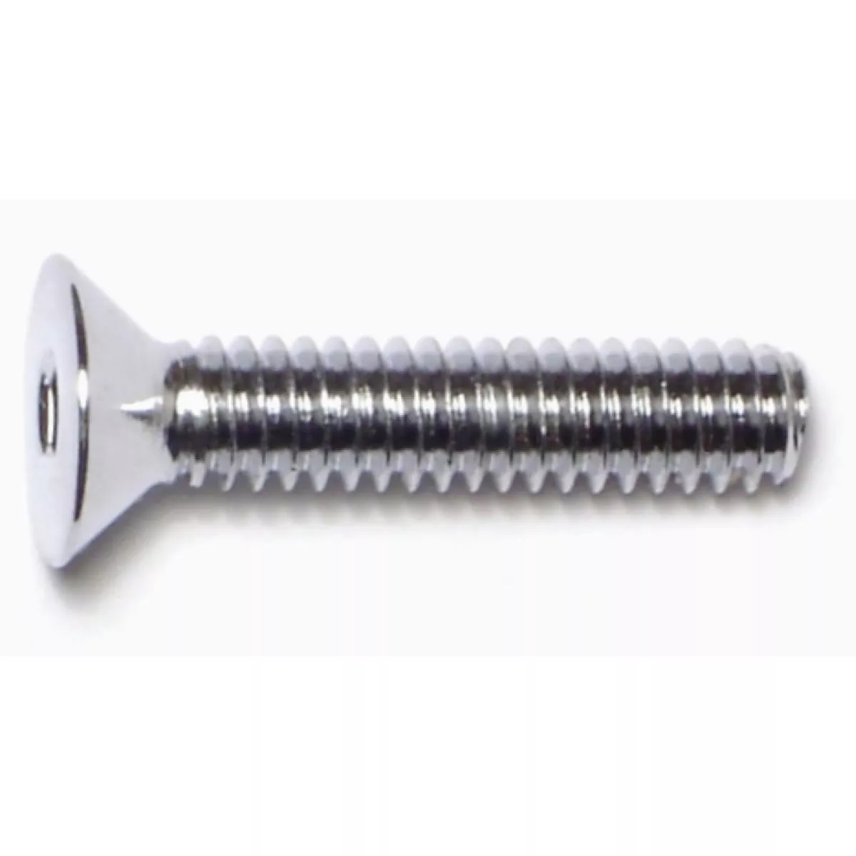 Midwest Fastener 1/4 In.-20 x 1-1/4 In. Chrome Plated Grade 8 Steel Coarse Thread Flat Head Socket Cap Screws (10 Ct.)-