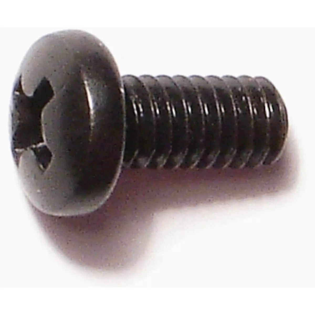 Midwest Fastener #8-32 x 3/8 In. Black Oxide Steel Coarse Thread Phillips Pan Head Machine Screws (35 Ct.)