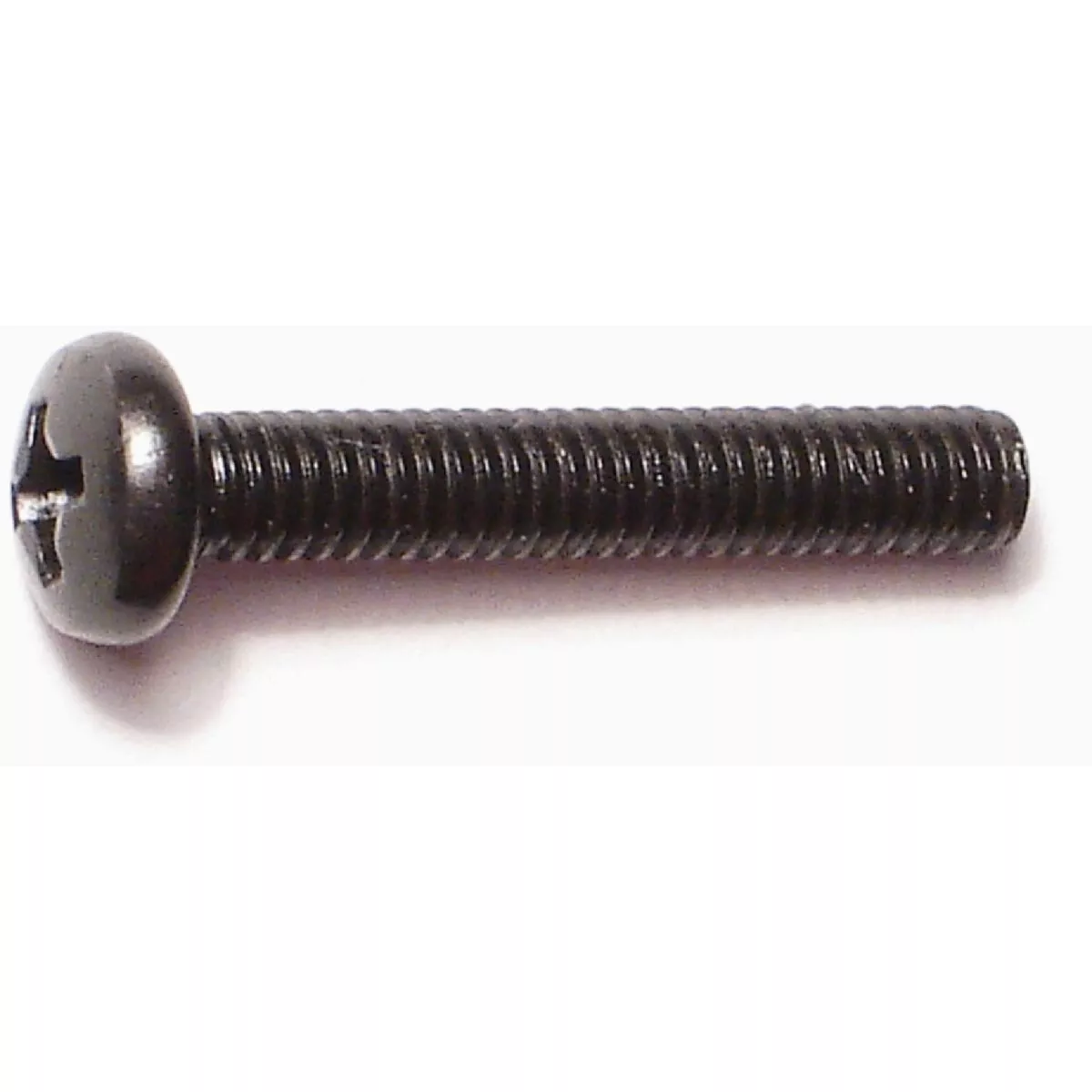 Midwest Fastener #8-32 x 1 In. Black Oxide Steel Coarse Thread Phillips Pan Head Machine Screws (20 Ct.)