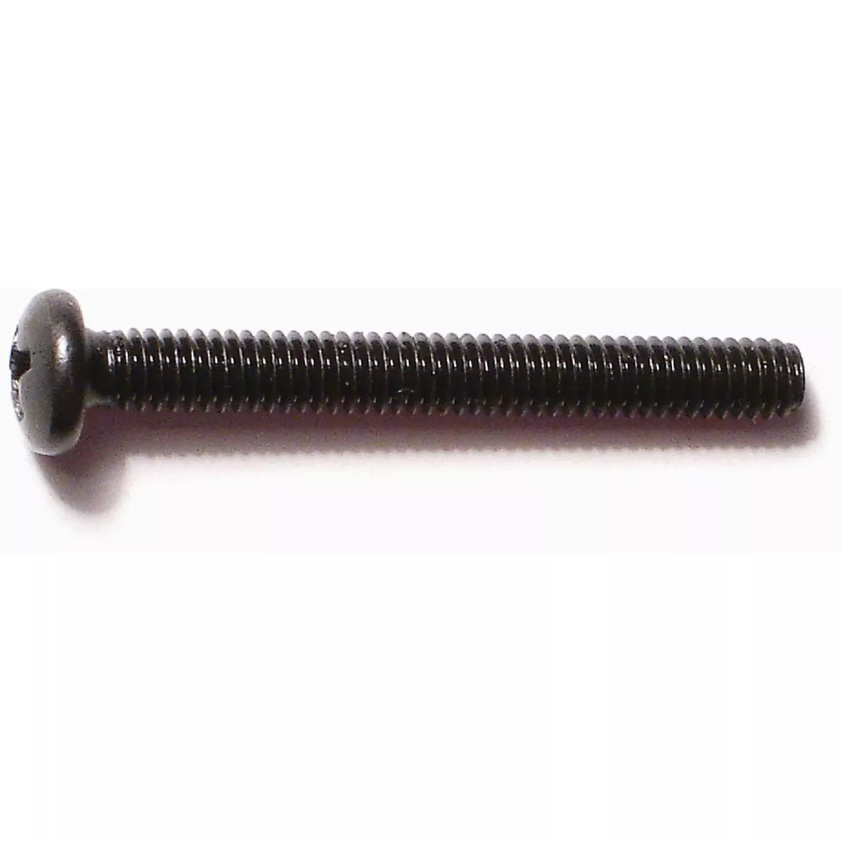 Midwest Fastener #8-32 x 1-1/2 In. Black Oxide Steel Coarse Thread Phillips Pan Head Machine Screws (20 Ct.)